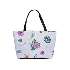 Template-flower Classic Shoulder Handbag by nateshop