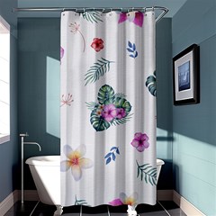 Template-flower Shower Curtain 36  X 72  (stall)  by nateshop