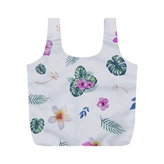 Template-flower Full Print Recycle Bag (m) by nateshop