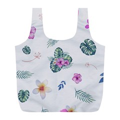 Template-flower Full Print Recycle Bag (l) by nateshop