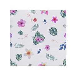 Template-flower Square Satin Scarf (30  X 30 ) by nateshop