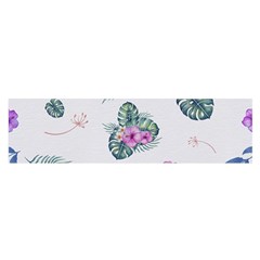 Template-flower Oblong Satin Scarf (16  X 60 ) by nateshop