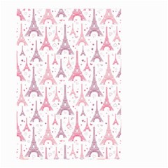 Eiffel Tower Pattern Wallpaper Small Garden Flag (two Sides) by Amaryn4rt