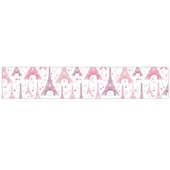 Eiffel Tower Pattern Wallpaper Large Flano Scarf 