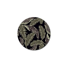 Jungle Sheets Tropical Pattern Golf Ball Marker by Amaryn4rt