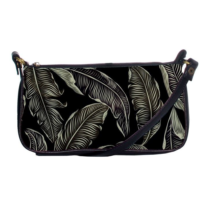 Jungle Sheets Tropical Pattern Shoulder Clutch Bag