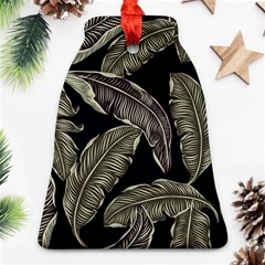 Jungle Sheets Tropical Pattern Ornament (bell)