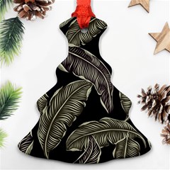 Jungle Sheets Tropical Pattern Christmas Tree Ornament (two Sides)