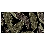 Jungle Sheets Tropical Pattern Banner and Sign 6  x 3  Front