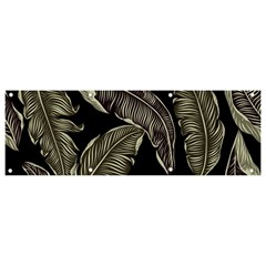 Jungle Sheets Tropical Pattern Banner And Sign 9  X 3 