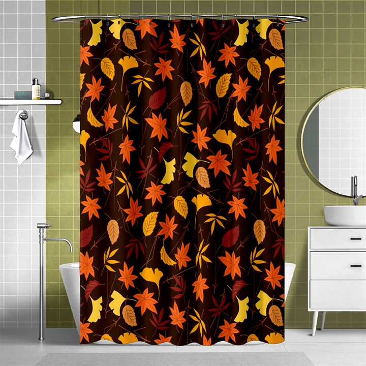 Thanksgiving Shower Curtain 48  x 72  (Small) 