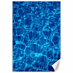 Water Canvas 12  X 18  by nateshop