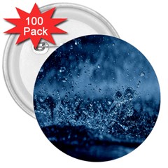 Water-water 3  Buttons (100 Pack)  by nateshop