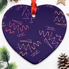 Background Abstract Pattern Design Ornament (heart)