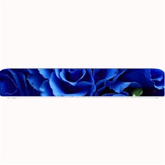 Blue Roses Flowers Plant Romance Small Bar Mats by Wegoenart