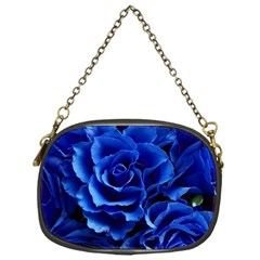 Blue Roses Flowers Plant Romance Chain Purse (one Side) by Wegoenart