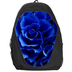 Blue Roses Flowers Plant Romance Backpack Bag by Wegoenart