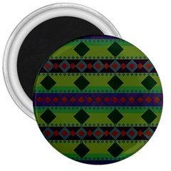 Background Pattern Texture Design 3  Magnets