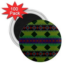 Background Pattern Texture Design 2.25  Magnets (100 pack) 