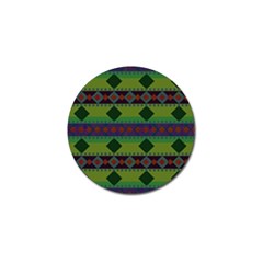 Background Pattern Texture Design Golf Ball Marker