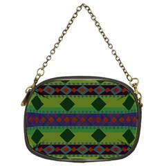 Background Pattern Texture Design Chain Purse (Two Sides)