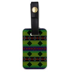 Background Pattern Texture Design Luggage Tag (one side)