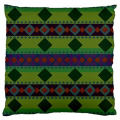 Background Pattern Texture Design Large Cushion Case (Two Sides)