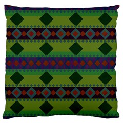 Background Pattern Texture Design Large Flano Cushion Case (One Side)