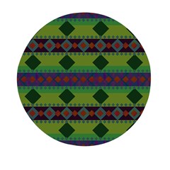 Background Pattern Texture Design Mini Round Pill Box