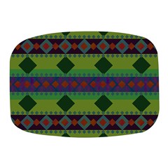 Background Pattern Texture Design Mini Square Pill Box