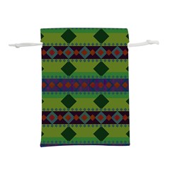 Background Pattern Texture Design Lightweight Drawstring Pouch (L)