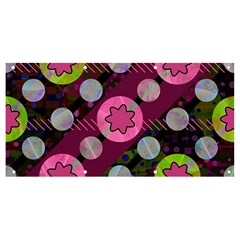 Background Circles Abstract Pattern Banner And Sign 8  X 4 