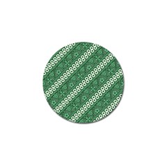 Vector Batik Pattern Java Indonesia Art Golf Ball Marker (10 Pack) by Wegoenart