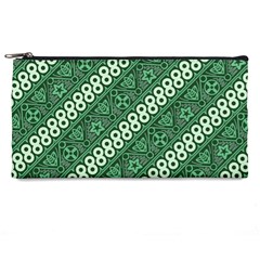 Vector Batik Pattern Java Indonesia Art Pencil Case by Wegoenart