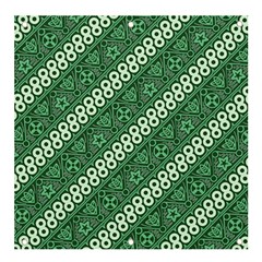 Vector Batik Pattern Java Indonesia Art Banner And Sign 4  X 4 