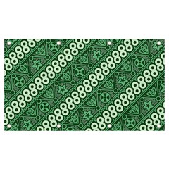 Vector Batik Pattern Java Indonesia Art Banner And Sign 7  X 4 