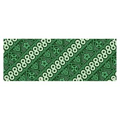 Vector Batik Pattern Java Indonesia Art Banner And Sign 8  X 3  by Wegoenart