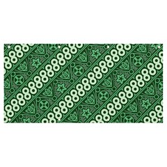 Vector Batik Pattern Java Indonesia Art Banner And Sign 8  X 4 