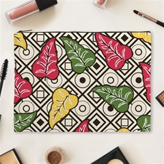 Vectoe Leaves Foliage Batik Seamless Pattern Cosmetic Bag (xl) by Wegoenart