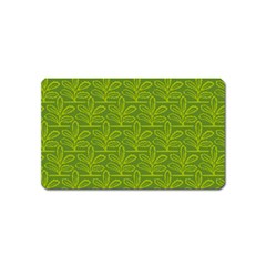 Oak Tree Nature Ongoing Pattern Magnet (name Card) by Mariart