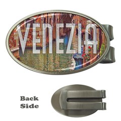 Venezia Boat Tour  Money Clips (oval)  by ConteMonfrey