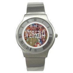 Venezia Boat Tour  Stainless Steel Watch by ConteMonfrey