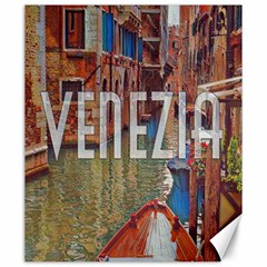 Venezia Boat Tour  Canvas 20  X 24  by ConteMonfrey