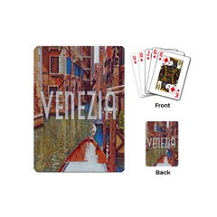 Venezia Boat Tour  Playing Cards Single Design (mini) by ConteMonfrey