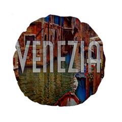 Venezia Boat Tour  Standard 15  Premium Round Cushions by ConteMonfrey