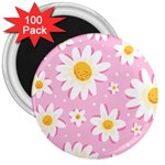 Sunflower Love 3  Magnets (100 pack) Front