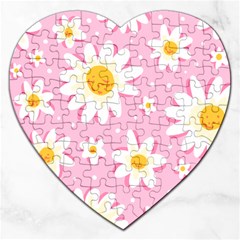 Sunflower Love Jigsaw Puzzle (heart) by designsbymallika