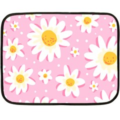 Sunflower Love Double Sided Fleece Blanket (mini)  by designsbymallika