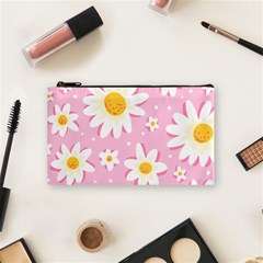 Sunflower Love Cosmetic Bag (small) by designsbymallika