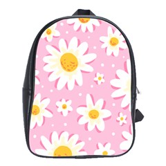 Sunflower Love School Bag (large) by designsbymallika